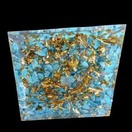 Orgone pyramid 65g in sunlight - Rocks and Things Store