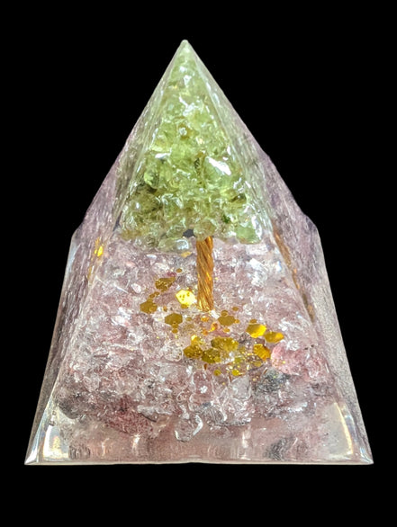 Orgone pyramid 67g in sunshine - Rocks and Things Store