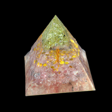 Orgone pyramid 67g in sunlight - Rocks and Things Store