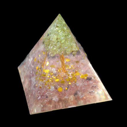 Orgone pyramid 67g in sunlight - Rocks and Things Store