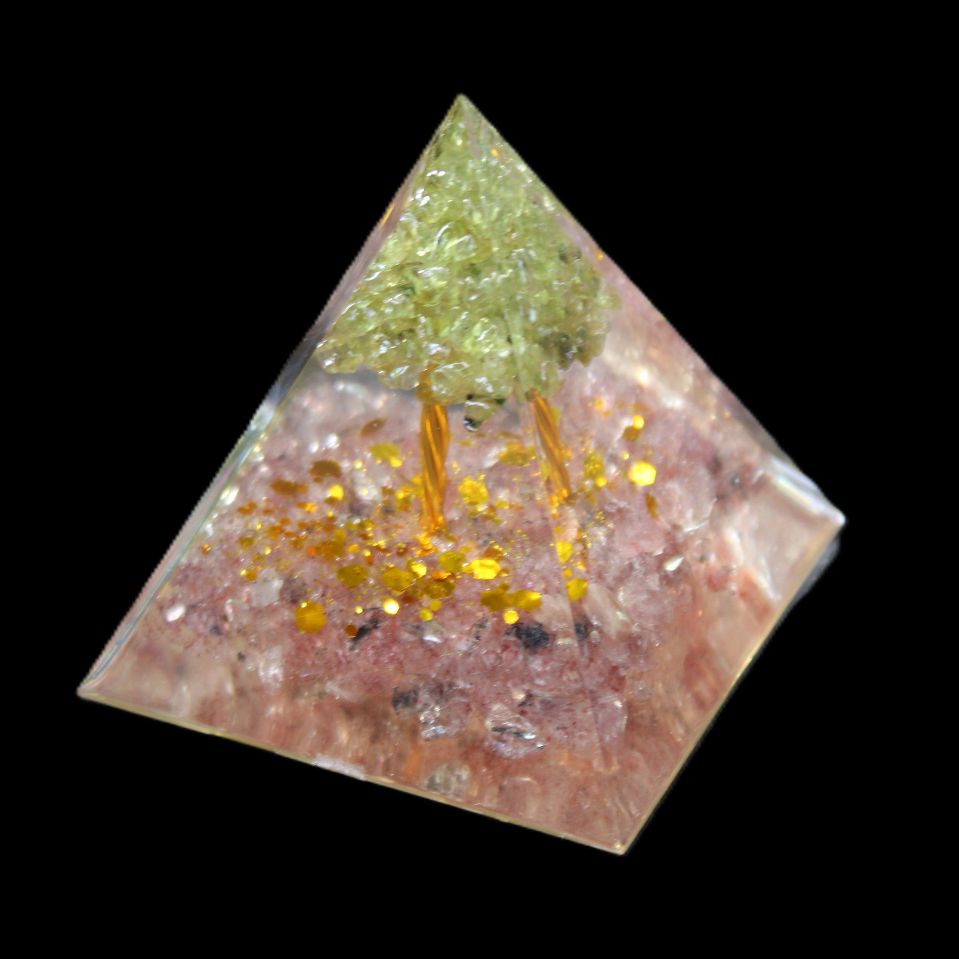 Orgone pyramid 67g in sunlight - Rocks and Things Store