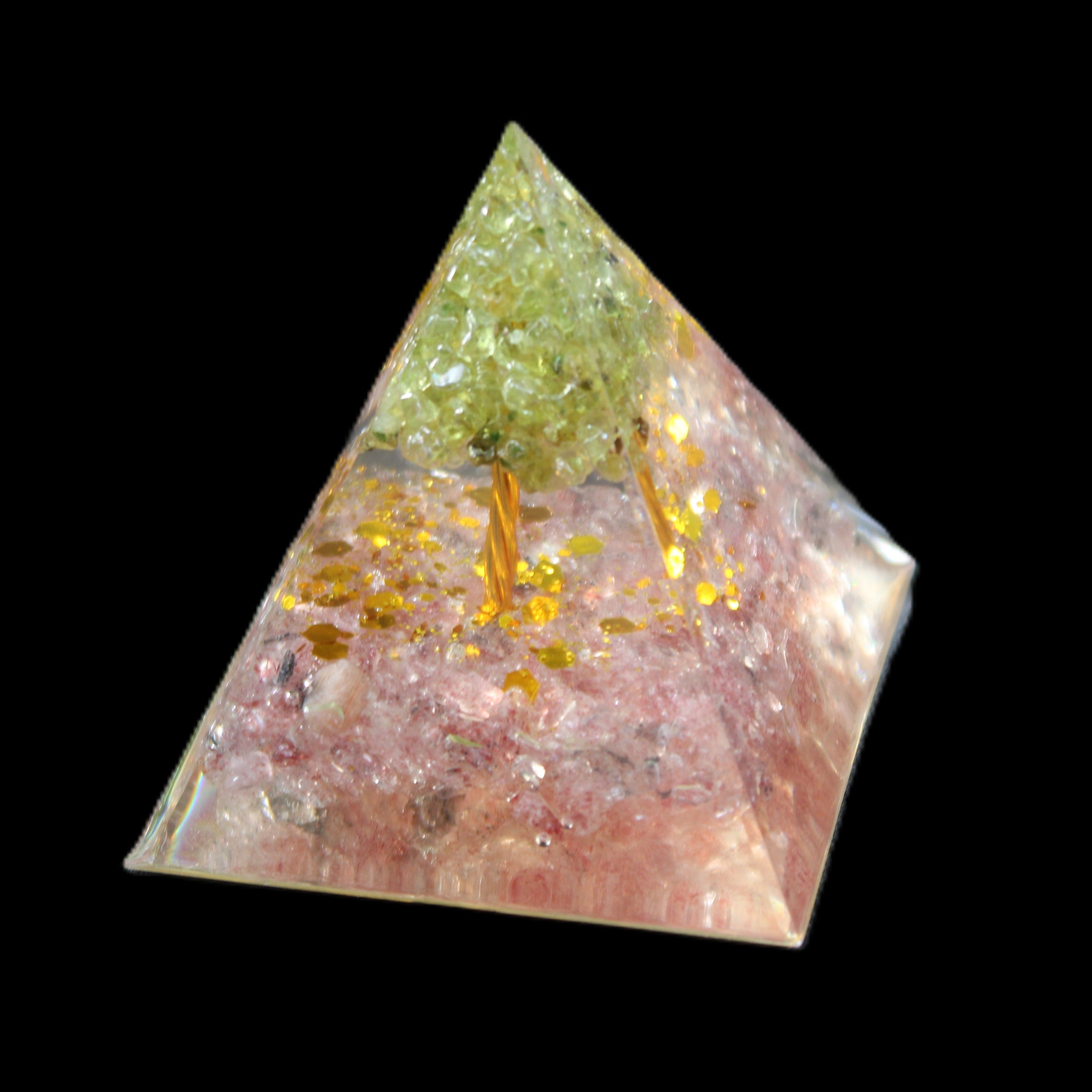 Orgone pyramid 67g in sunlight - Rocks and Things Store
