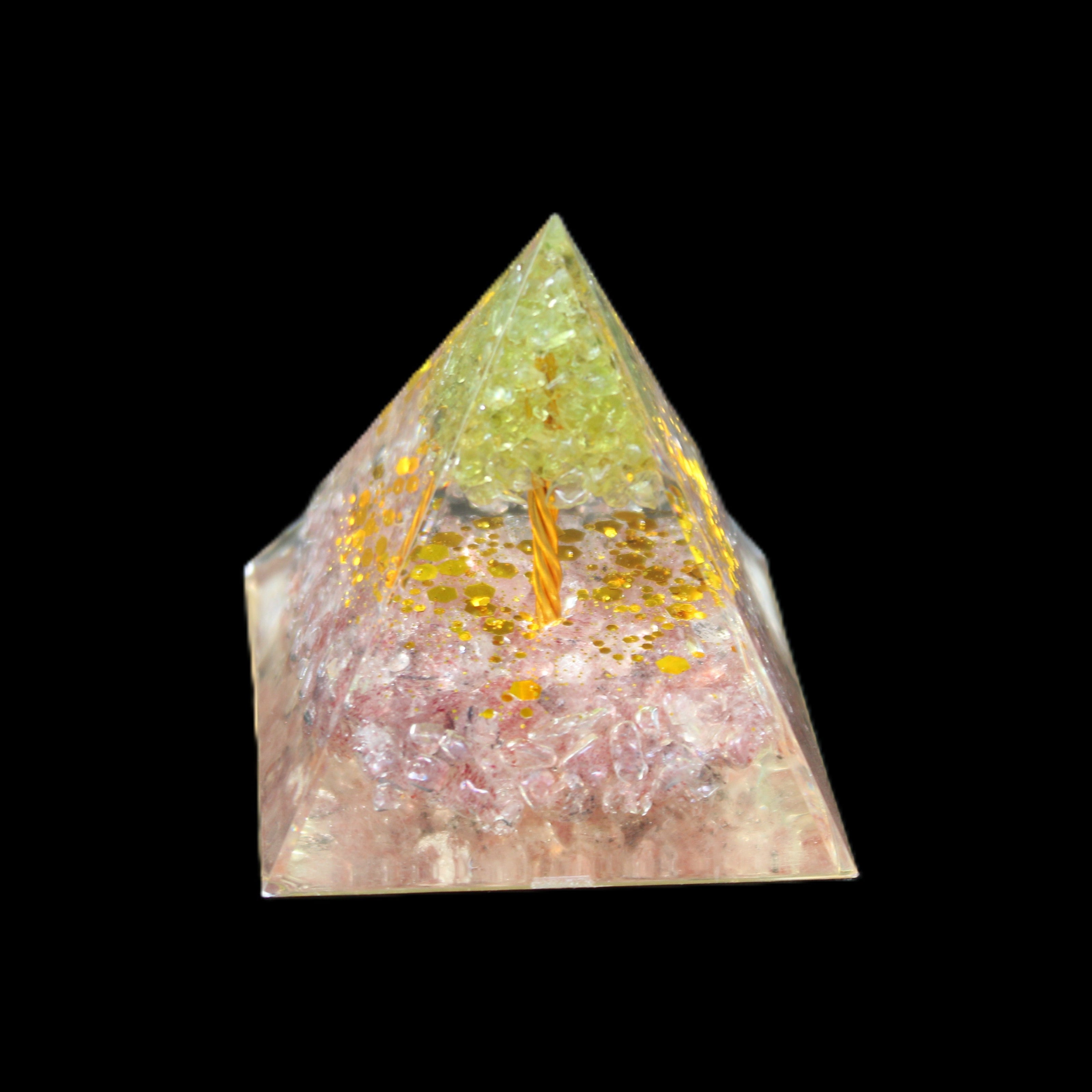 Orgone pyramid 67g in sunlight - Rocks and Things Store