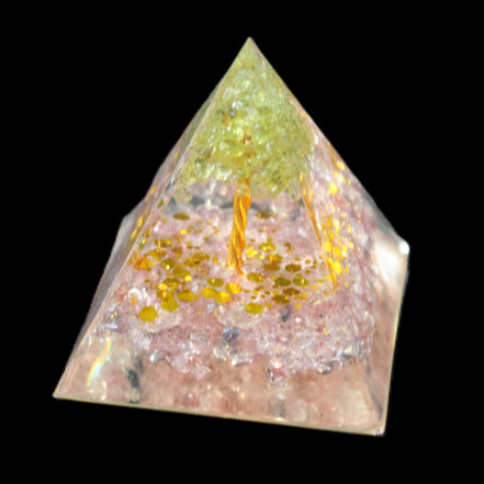 Orgone pyramid 67g in sunlight - Rocks and Things Store