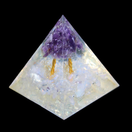 Orgone pyramid 61g in sunlight - Rocks and Things Store