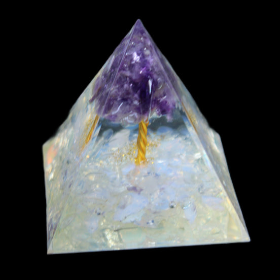 Orgone pyramid 61g in sunlight - Rocks and Things Store