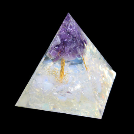 Orgone pyramid 61g in sunlight - Rocks and Things Store