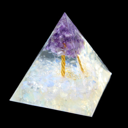 Orgone pyramid 61g in sunlight - Rocks and Things Store