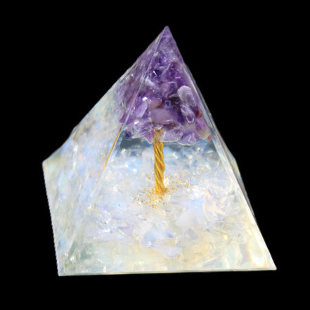Orgone pyramid 61g in sunlight - Rocks and Things Store