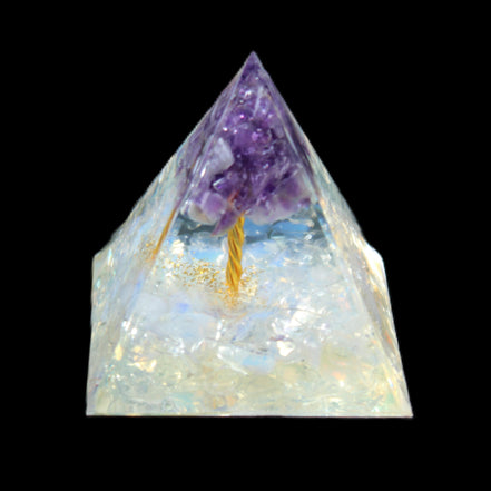 Orgone pyramid 61g in sunlight - Rocks and Things Store