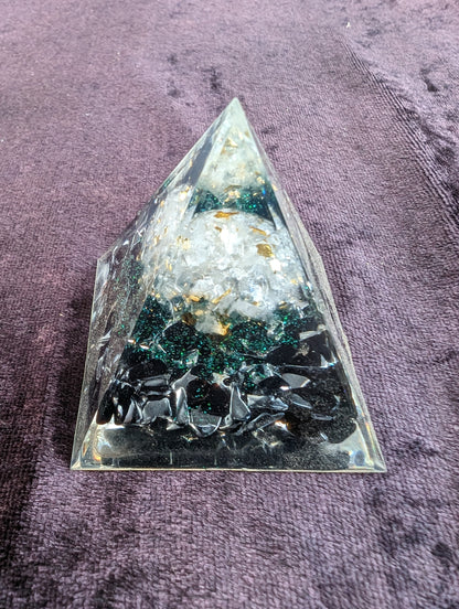 Orgone tree of life pyramid 63g Rocks and Things