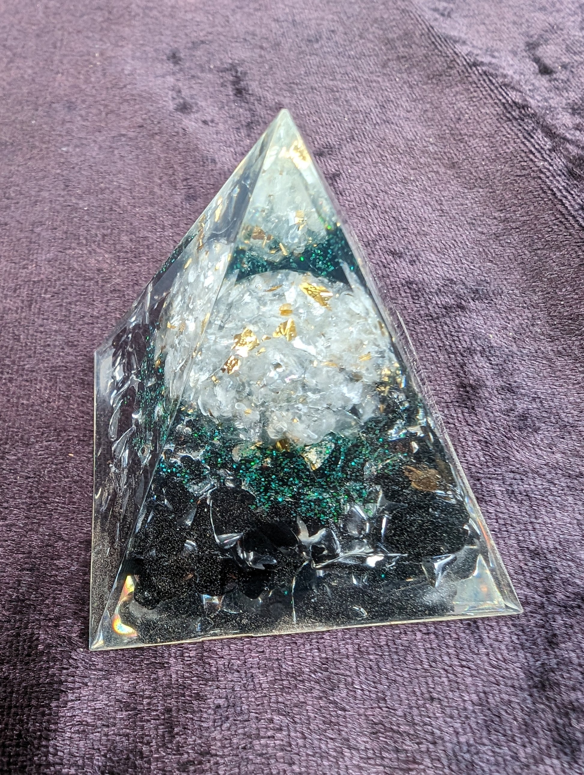 Orgone tree of life pyramid 63g Rocks and Things