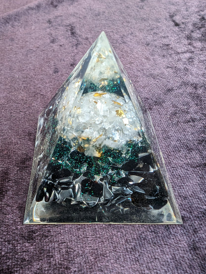 Orgone tree of life pyramid 63g Rocks and Things