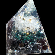 Orgone Tree of lLfe pyramid 63g - Rocks and Things Store