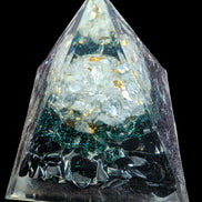 Orgone Tree of lLfe pyramid 63g - Rocks and Things Store
