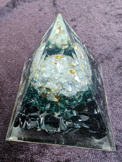 Orgone tree of life pyramid 63g Rocks and Things