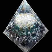 Orgone Tree of lLfe pyramid 63g - Rocks and Things Store
