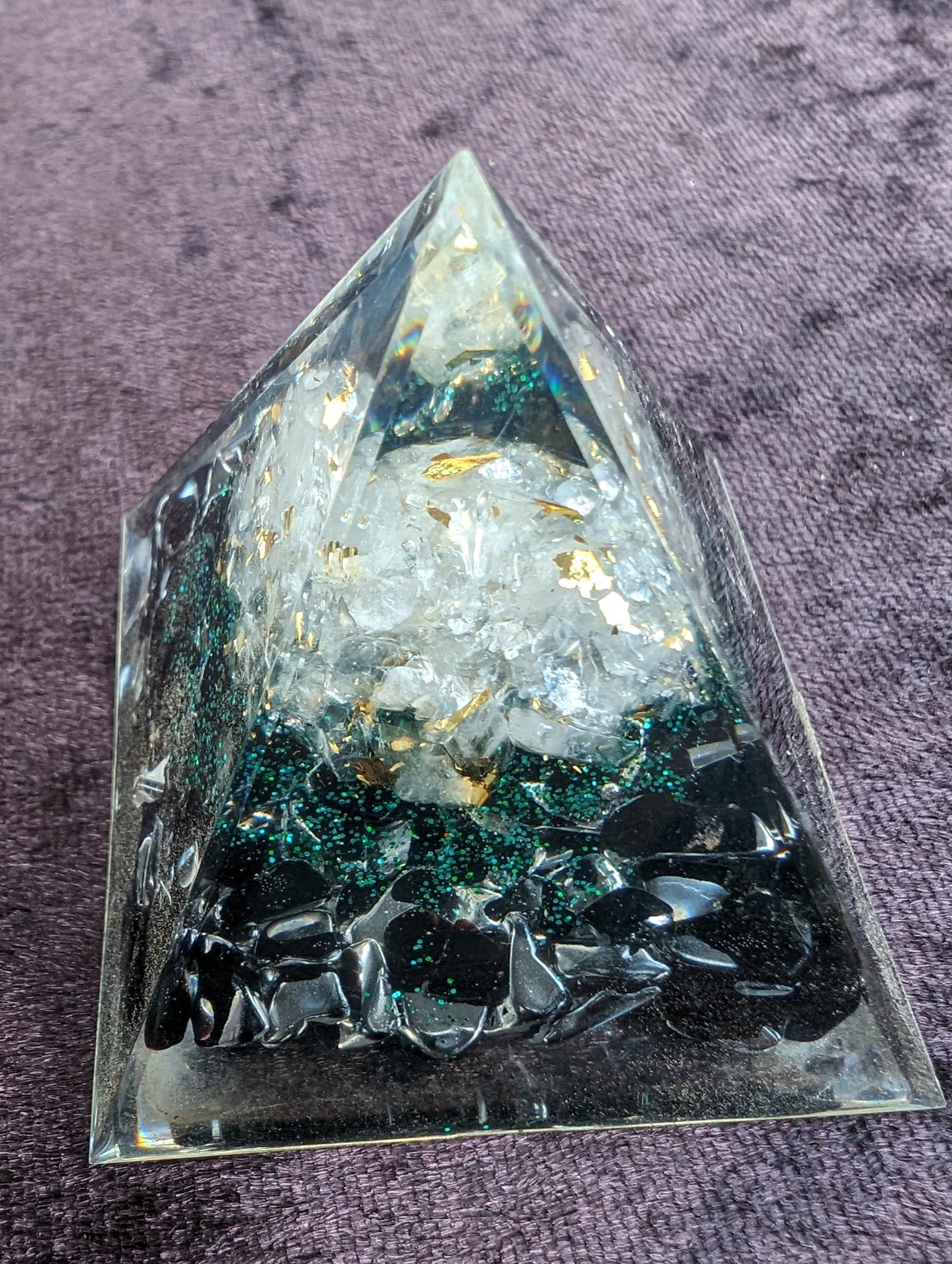 Orgone tree of life pyramid 63g Rocks and Things