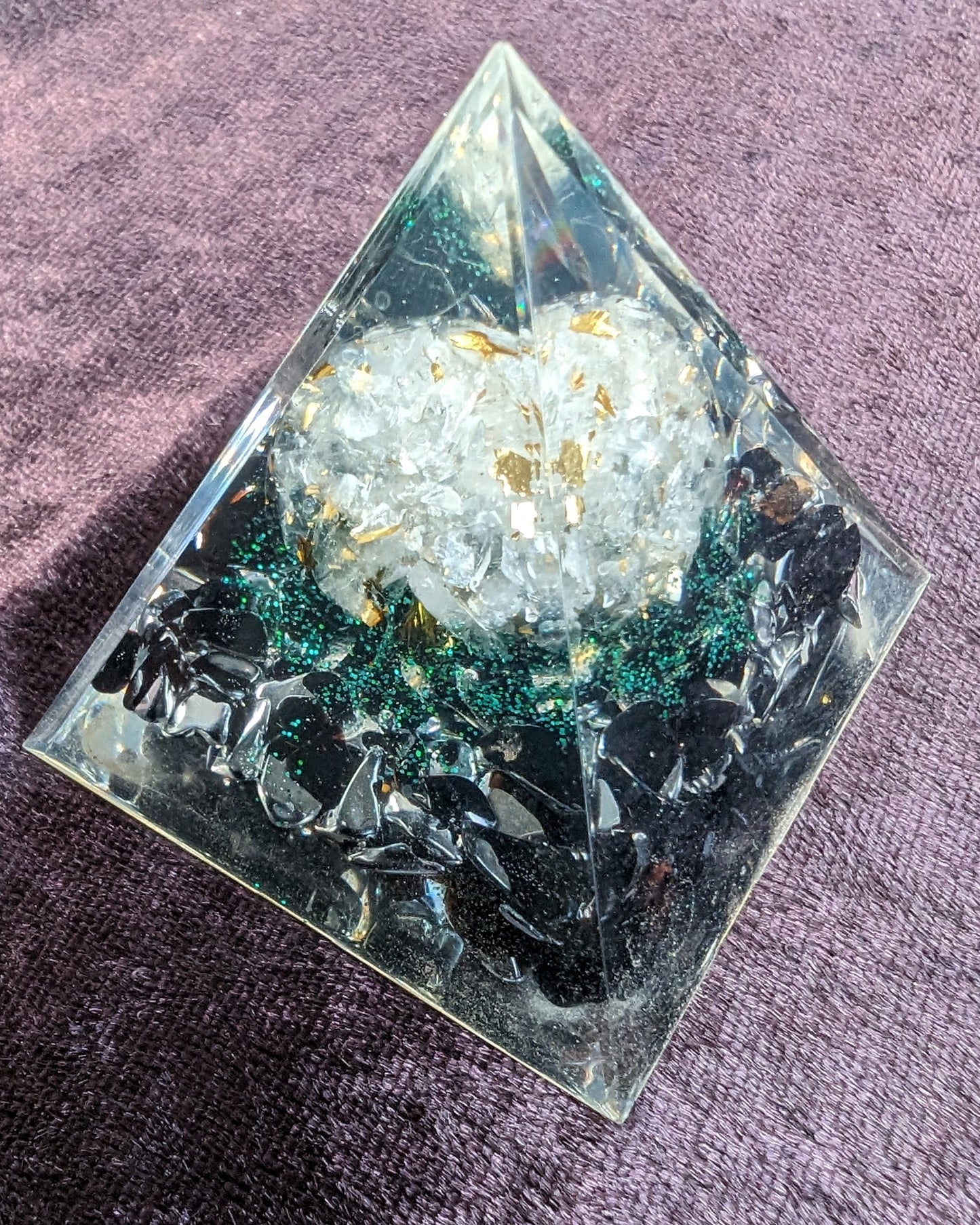 Orgone tree of life pyramid 63g Rocks and Things