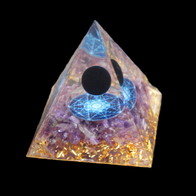 Orgone pyramid 64g in sunlight - Rocks and Things Store