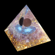 Orgone pyramid 64g in sunlight - Rocks and Things Store