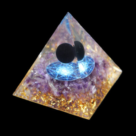 Orgone pyramid 64g in sunlight - Rocks and Things Store