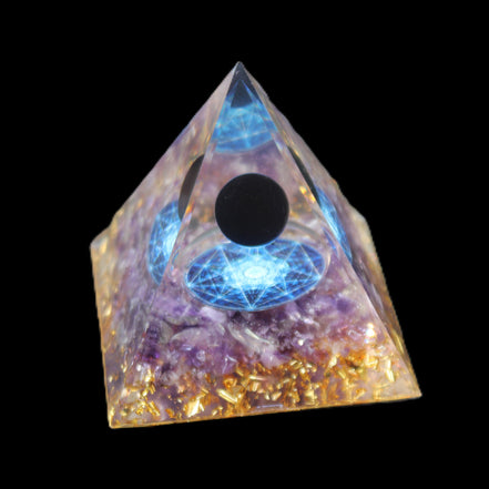 Orgone pyramid 64g in sunlight - Rocks and Things Store