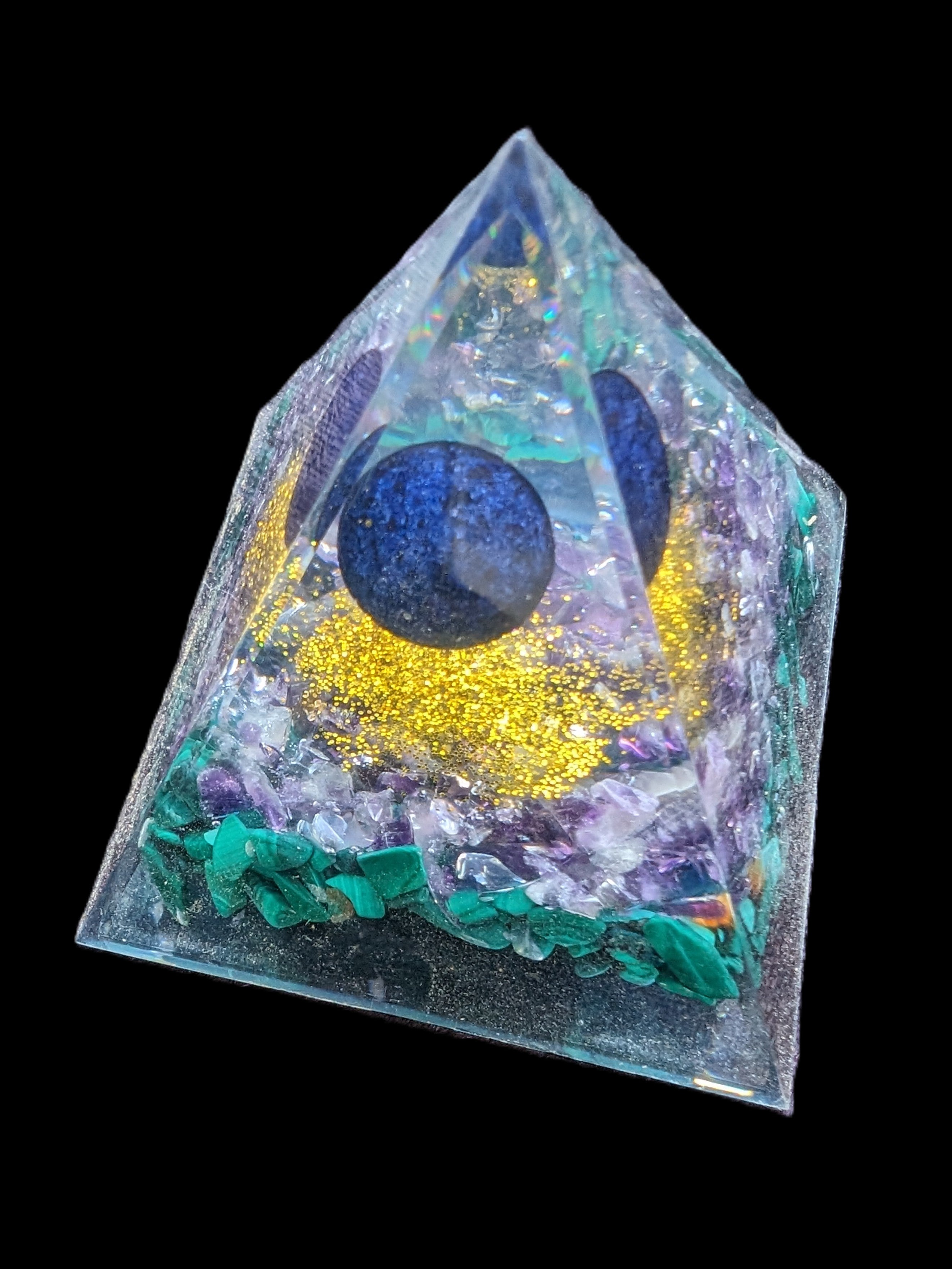 Orgone pyramid 67g Rocks and Things