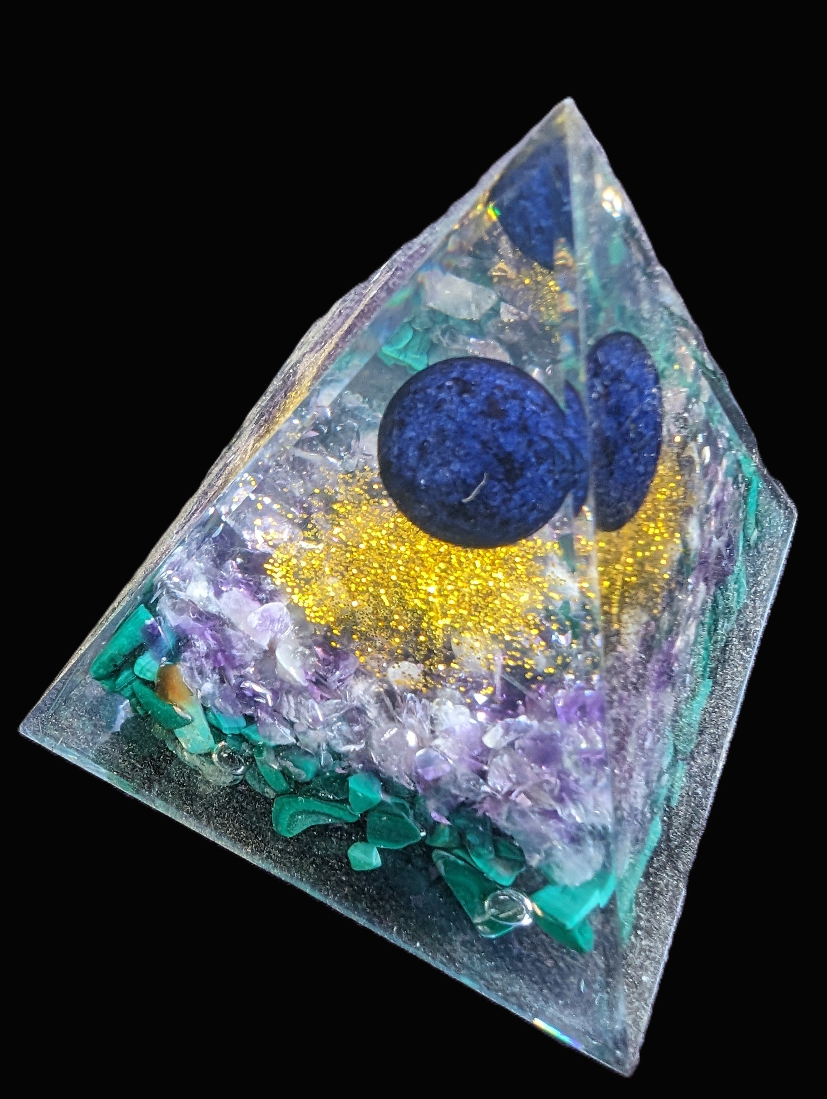 Orgone pyramid 67g Rocks and Things