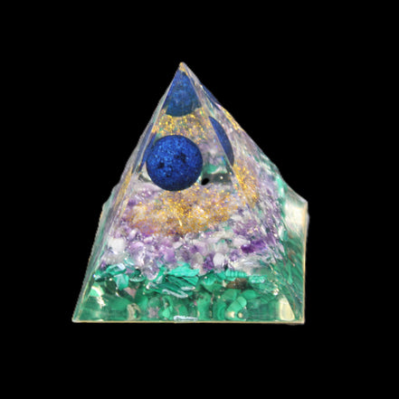 Orgone pyramid 67g in sunlight - Rocks and Things Store