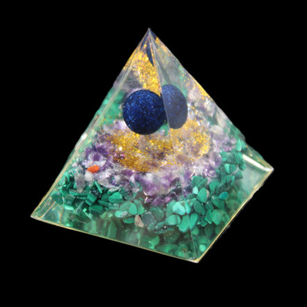 Orgone pyramid 67g in sunlight - Rocks and Things Store