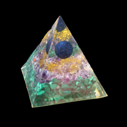 Orgone pyramid 67g in sunlight - Rocks and Things Store