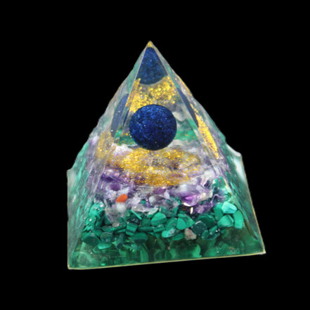 Orgone pyramid 67g in sunlight - Rocks and Things Store