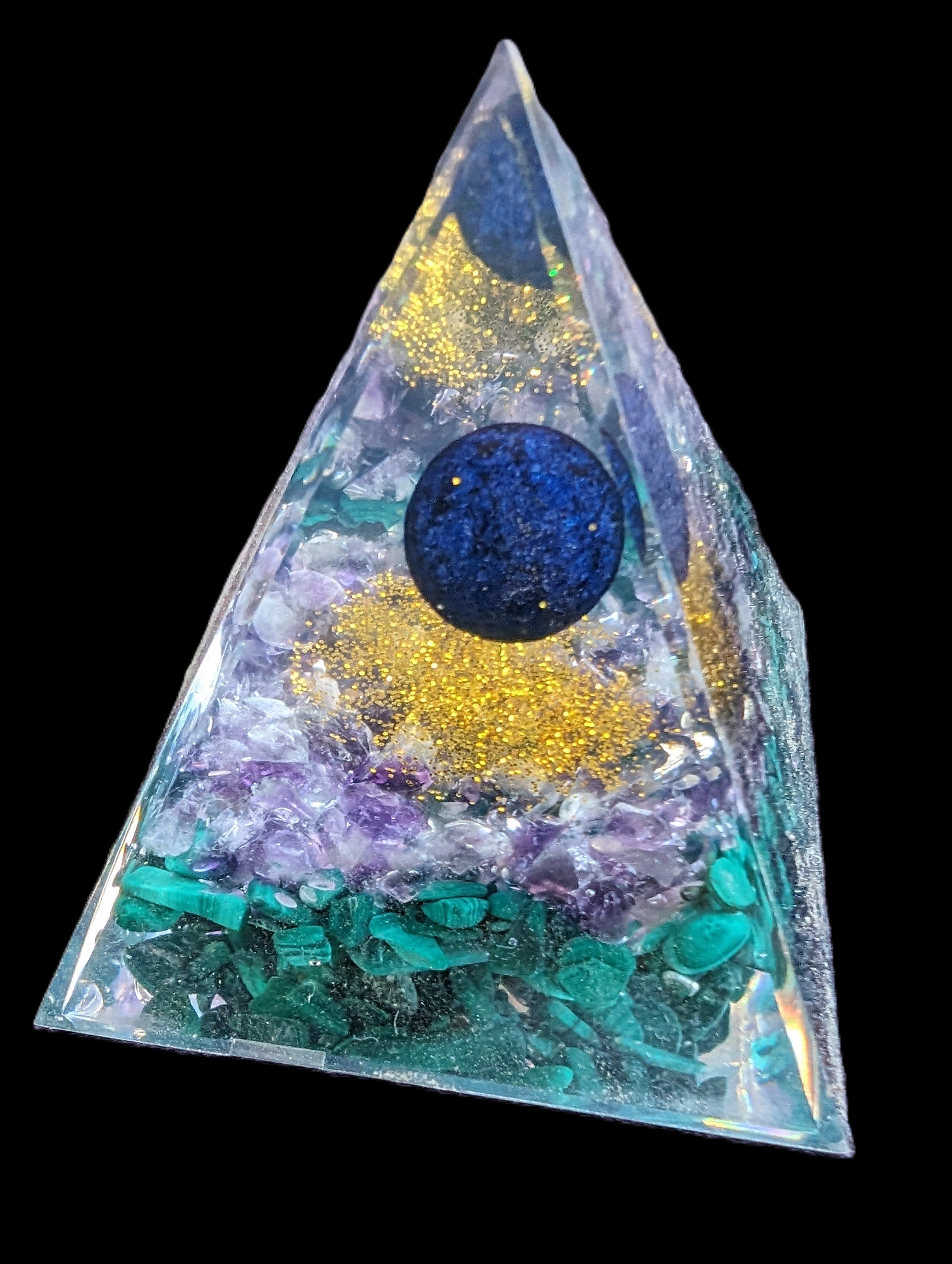 Orgone pyramid 67g Rocks and Things