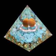 Orgone pyramid 65g in sunlight - Rocks and Things Store