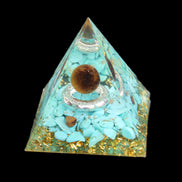 Orgone pyramid 65g in sunlight - Rocks and Things Store