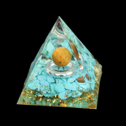 Orgone pyramid 65g in sunlight - Rocks and Things Store