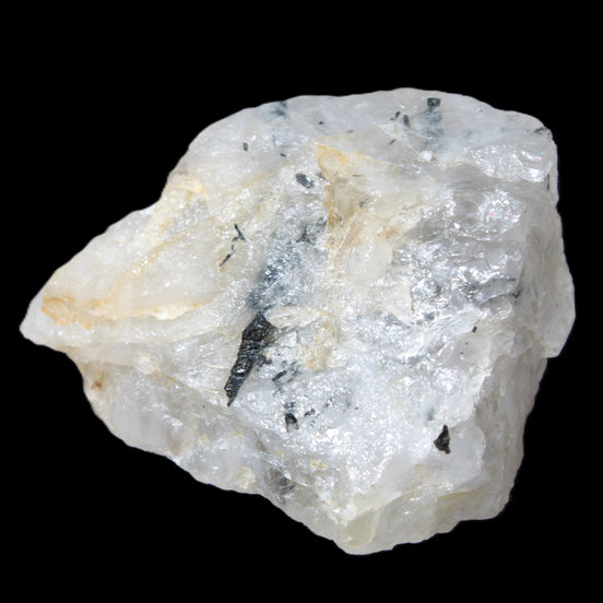 Tourmaline in Quartz rough 101g in sunlight - Rocks and Things Store