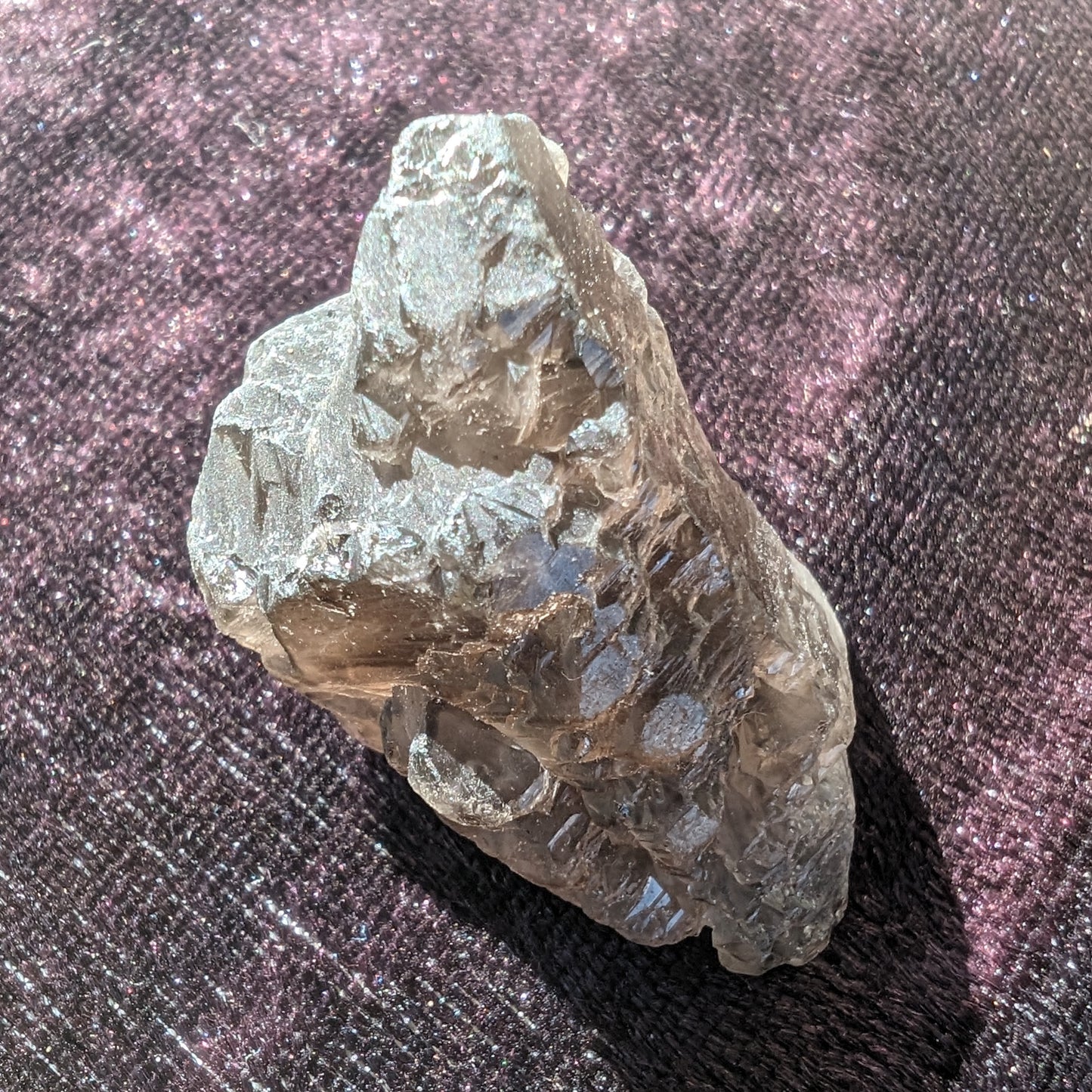 Etched Smoky Quartz from Himalaya 21g Rocks and Things