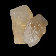 Golden Hair Rutile Quartz 2 crystals 24-30g in sunshine - Rocks and Things Store