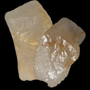 Golden Hair Rutile Quartz 2 crystals 24-30g in sunshine - Rocks and Things Store
