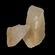 Golden Hair Rutile Quartz 2 crystals 24-30g in sunshine - Rocks and Things Store