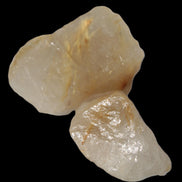 Golden Hair Rutile Quartz 2 crystals 24-30g - Rocks and Things Store