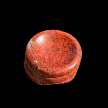 Red Jasper sphere stand 15-20g Rocks and Things