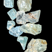 Aquamarine tiny natural crystals 6-7g in sunlight - Rocks and Things Store