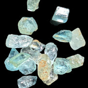 Aquamarine tiny natural crystals 6-7g in sunlight - Rocks and Things Store