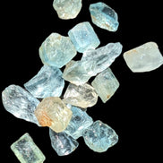 Aquamarine tiny natural crystals 6-7g in sunlight - Rocks and Things Store