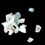 Aquamarine tiny natural crystals 6-7g Rocks and Things