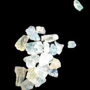 Aquamarine tiny natural crystals 6-7g Rocks and Things