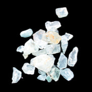Aquamarine tiny natural crystals 6-7g Rocks and Things